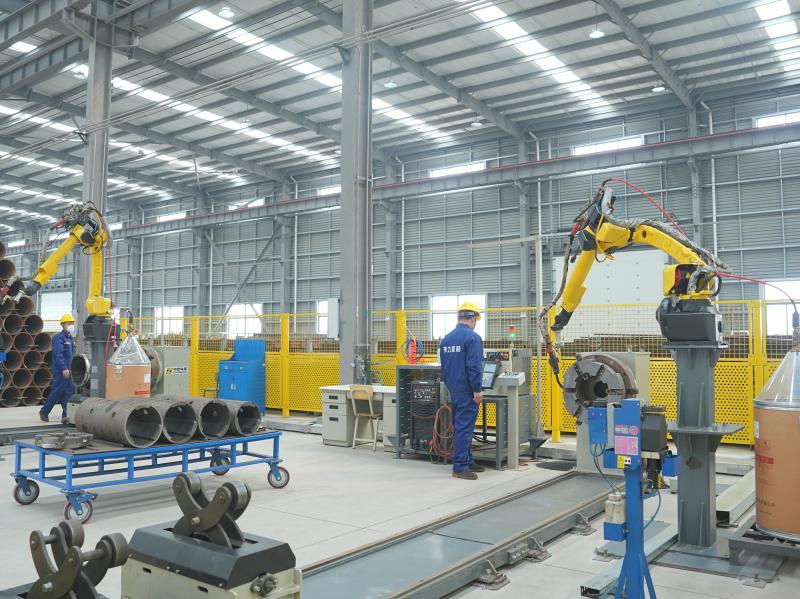 Xuzhou Shenli Machinery Technology: Welding Robots Set New Heights for Drill Pipe Quality​